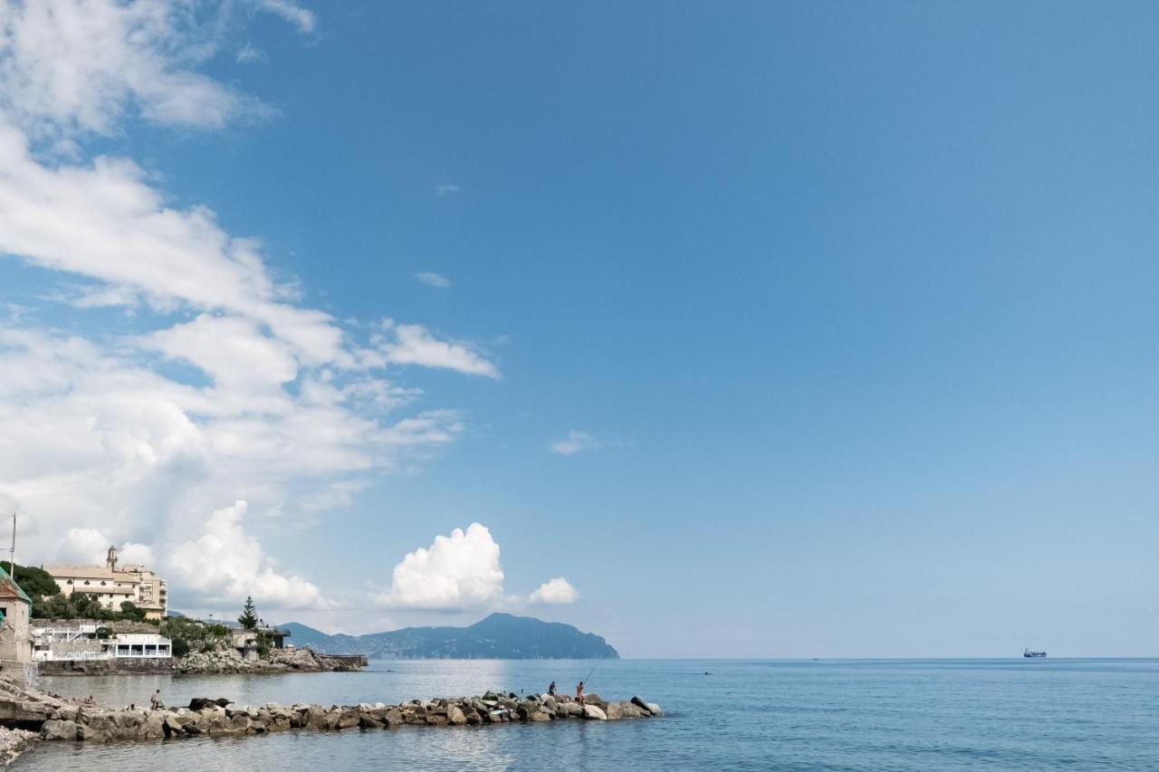 Ferienwohnung Sea Loft Quinto - A Due Passi Dal Mare Genua Exterior foto