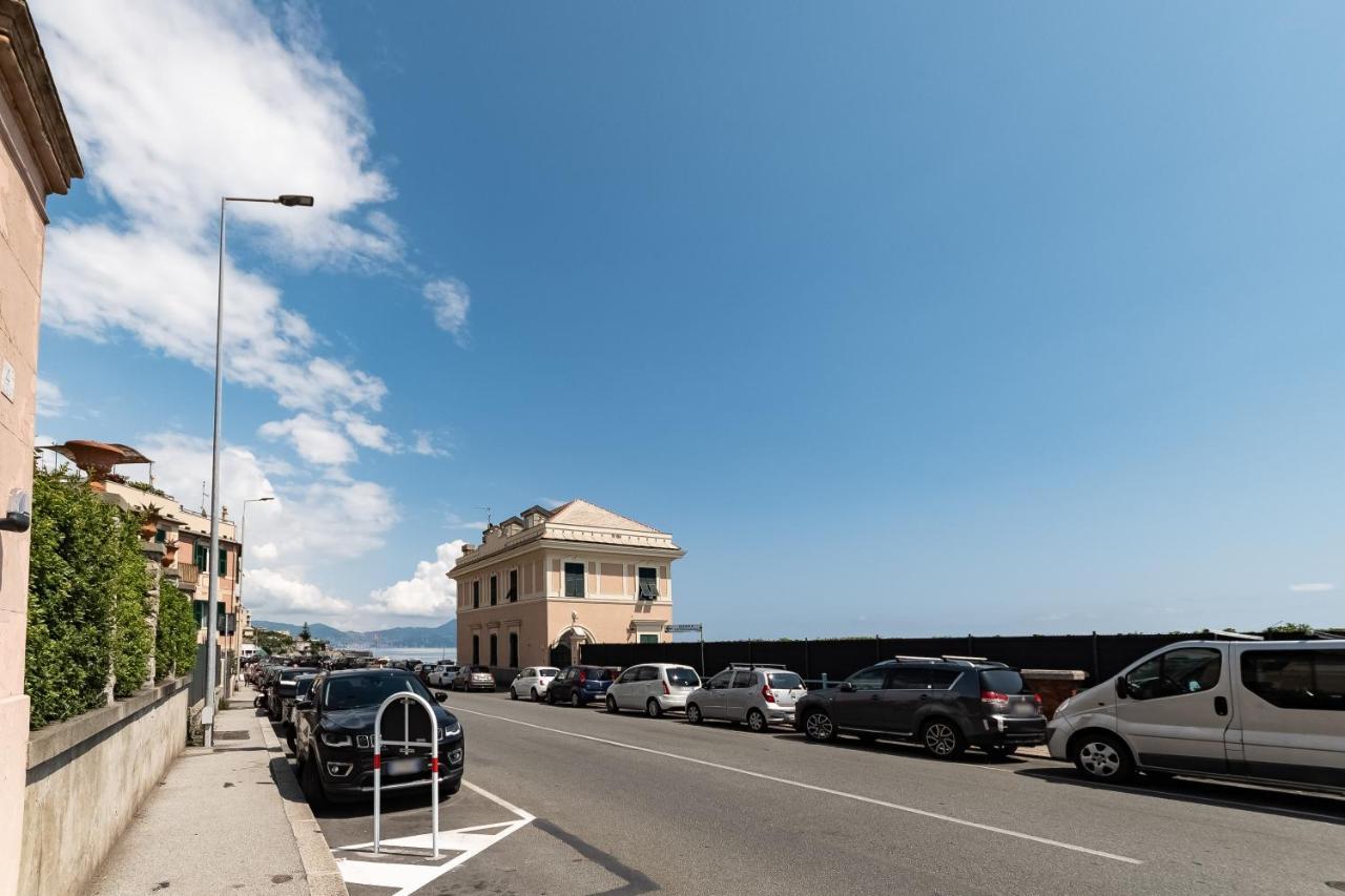 Ferienwohnung Sea Loft Quinto - A Due Passi Dal Mare Genua Exterior foto
